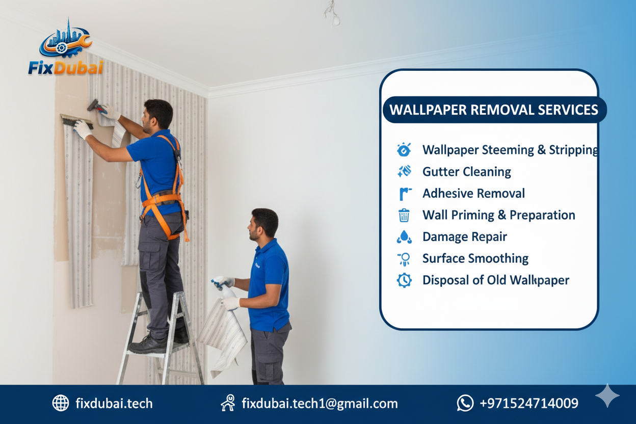 Wallpaper Removal Dubai